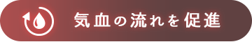 気血の流れを促進